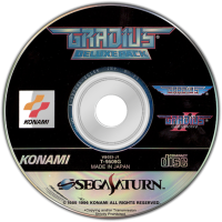 Gradius Deluxe Pack JP Sega Saturn JP box art